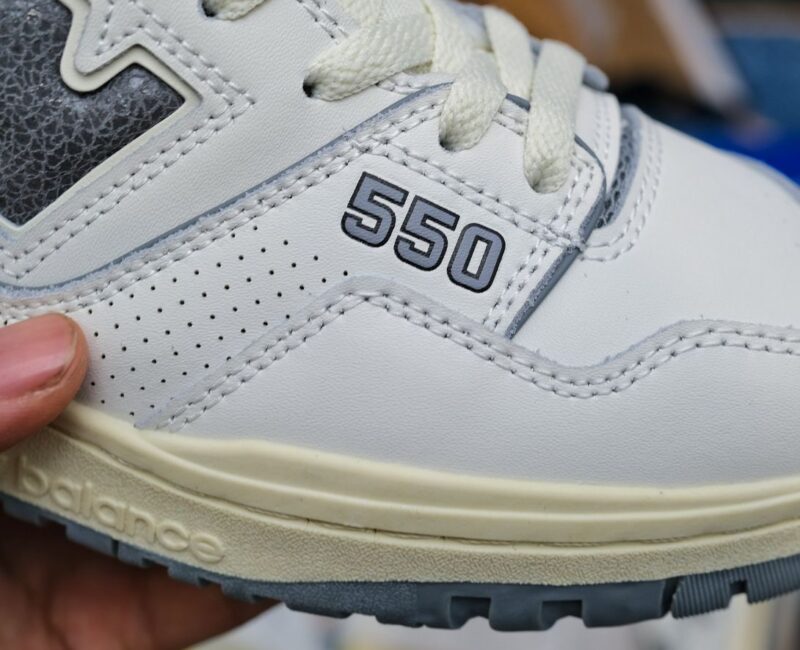 Giày New Balance Aimé Leon Dore x 550 ‘Silver’ Rep 1:1