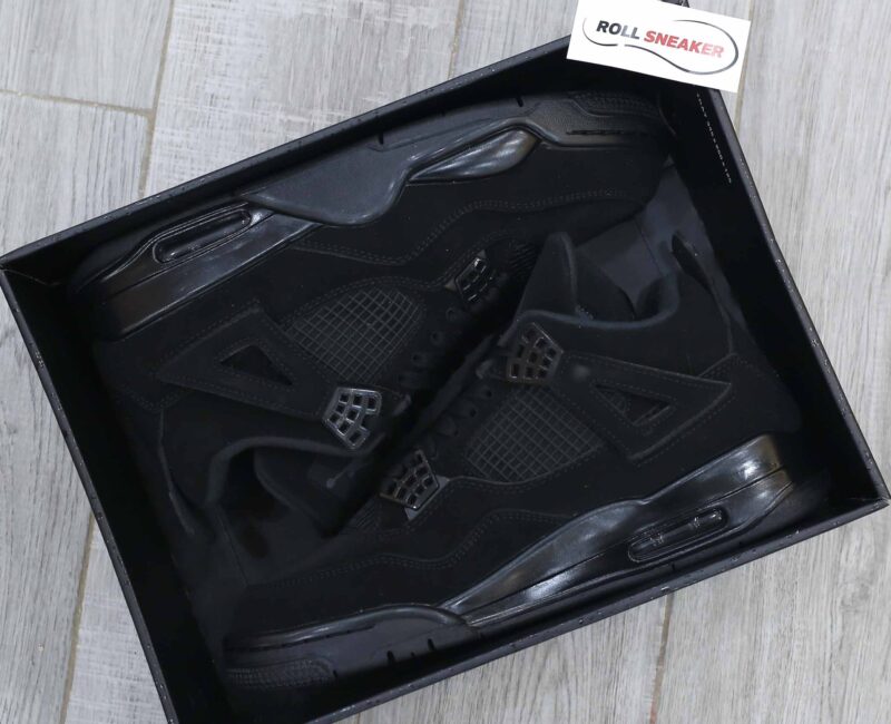 Giày-Nike-Air-Jordan-4-Retro-'Black-Cat'-Like-Auth