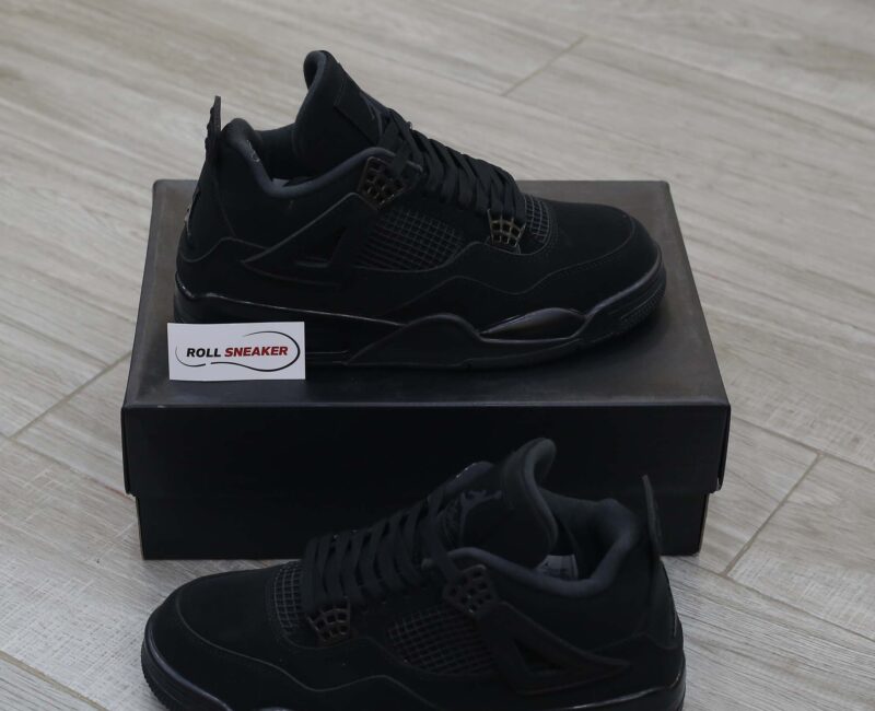Giày-Nike-Air-Jordan-4-Retro-'Black-Cat'-Like-Auth