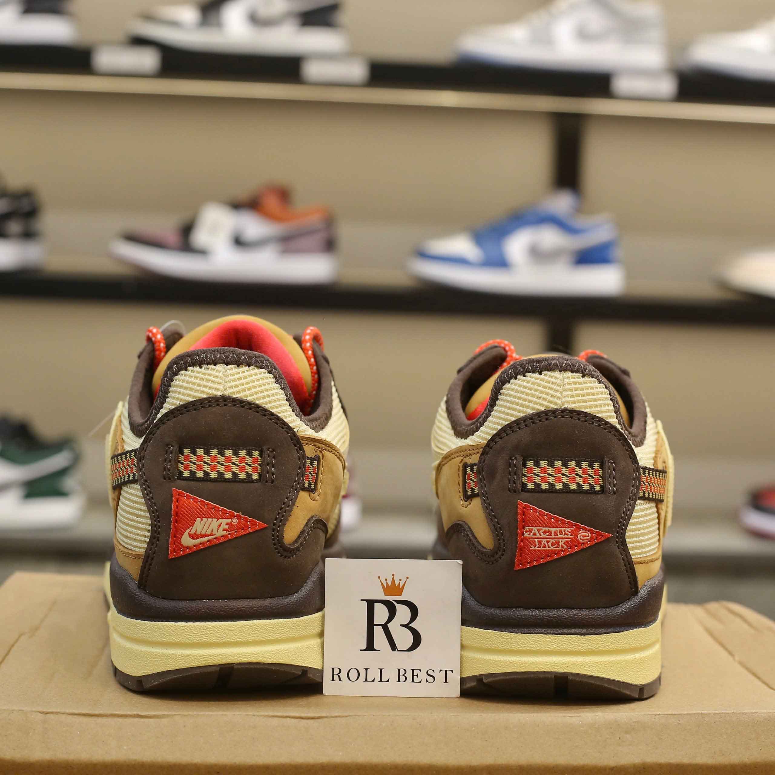 Giày Nike Air Max 1 Travis Scott Cactus Jack Baroque Brown Best Quality