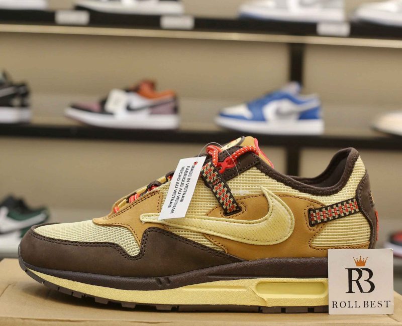 Giày Nike Air Max 1 Travis Scott Cactus Jack Baroque Brown Best Quality