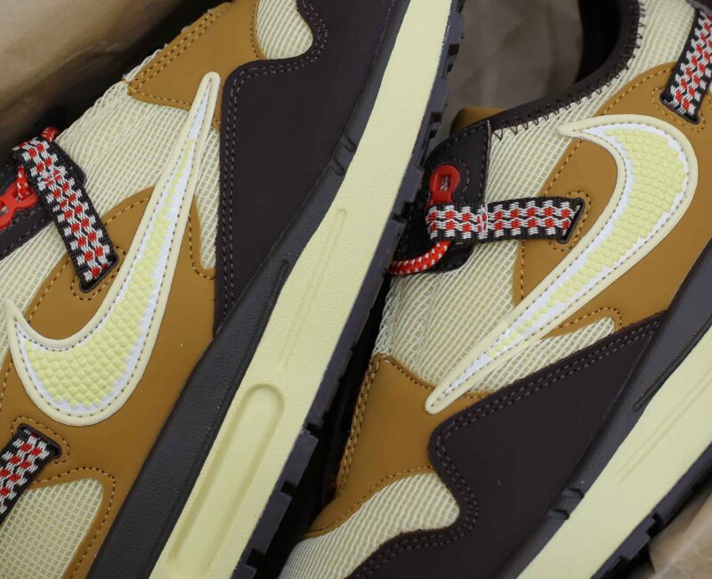 Giày Nike Air Max 1 Travis Scott Cactus Jack Baroque Brown Like Auth