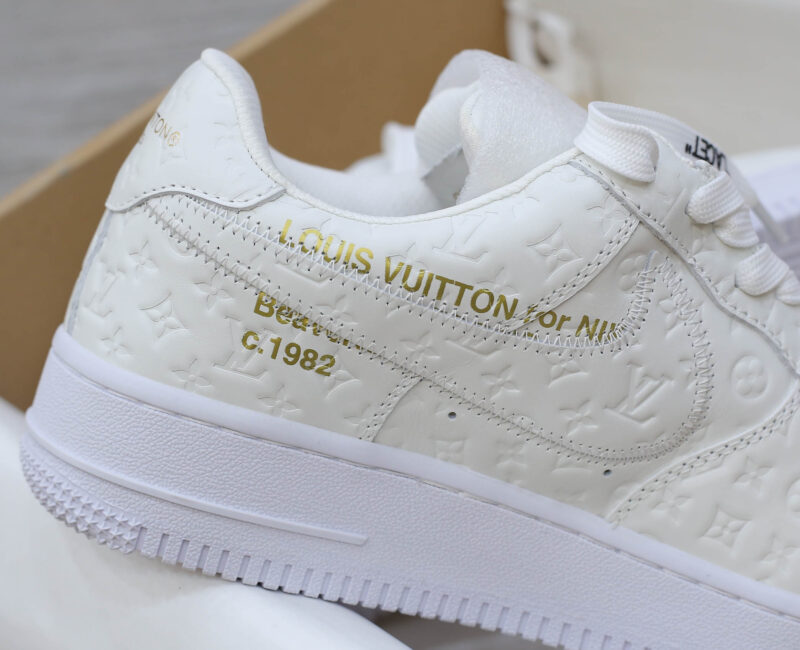 phụ kiện Giày Louis Vuitton x Nike Air Force 1 Low By Virgil Abloh ‘White’ Like Auth