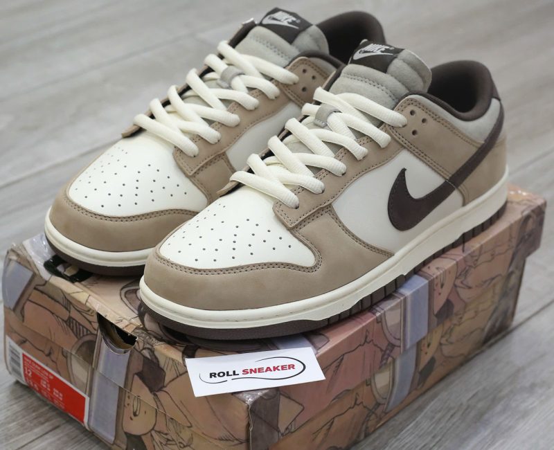 Giày Nike SB Dunk Low x Otomo Katsuhiro “Steamboy OST” Grey White Brown Like Auth