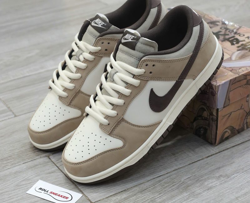 Giày Nike SB Dunk Low x Otomo Katsuhiro “Steamboy OST” Grey White Brown Like Auth
