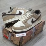 Giày Nike SB Dunk Low x Otomo Katsuhiro “Steamboy OST” Grey White Brown Like Auth