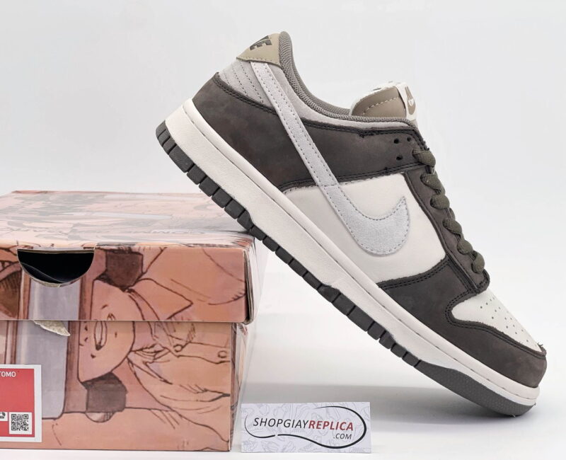 Giày Nike SB Dunk Low x Otomo Katsuhiro “Steamboy OST” Grey Brown Mocha Like Auth