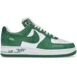 Giày Louis Vuitton x Nike Air Force 1 Low By Virgil Abloh ‘Green’ Like Auth