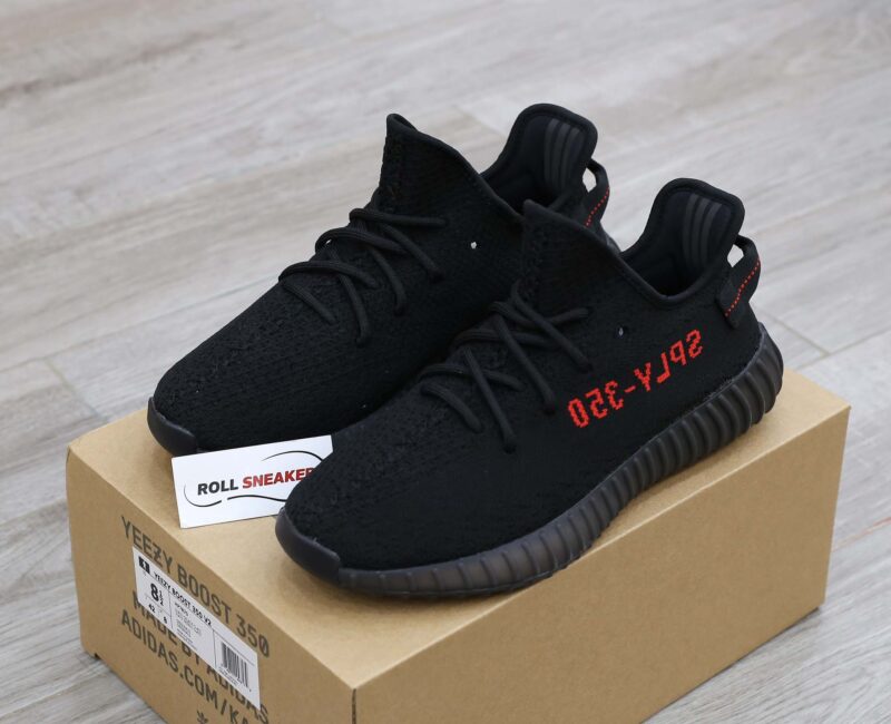 Giày Adidas Yeezy 350 V2 ‘Bred’ đen rep 1:1