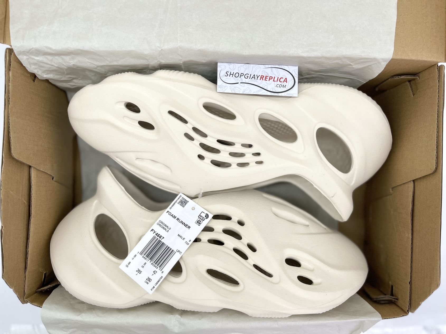 Giày Adidas Yeezy Foam Runner ‘Sand’ rep 1:1