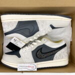 Giày Nike Air Jordan 1 Low ‘Beaded Swoosh’ Like Auth