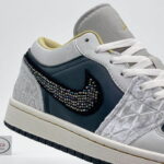 Giày Nike Air Jordan 1 Low ‘Beaded Swoosh’ Like Auth