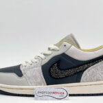 Giày Nike Air Jordan 1 Low ‘Beaded Swoosh’ Like Auth