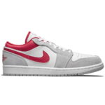 Giày Air Jordan 1 Low SE ‘Light Smoke Grey Gym Red’