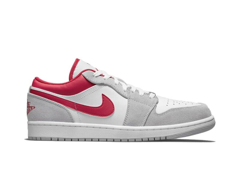 Giày Air Jordan 1 Low SE ‘Light Smoke Grey Gym Red’