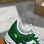 Giày Louis Vuitton x Air Force 1 Xanh green like auth