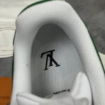 lót giày Louis Vuitton x Air Force 1 Xanh green like auth