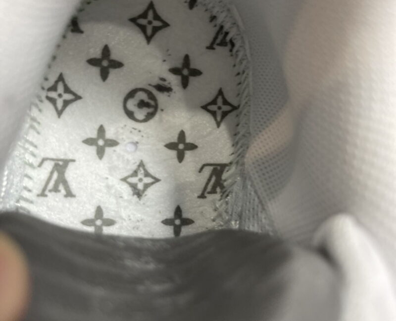 miếng lót khâu Louis Vuitton x Air Force 1 Xanh green like auth