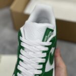 Giày Louis Vuitton x Air Force 1 Xanh green like auth