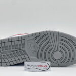 Giày Air Jordan 1 Low SE ‘Light Smoke Grey Gym Red’ rep 1:1
