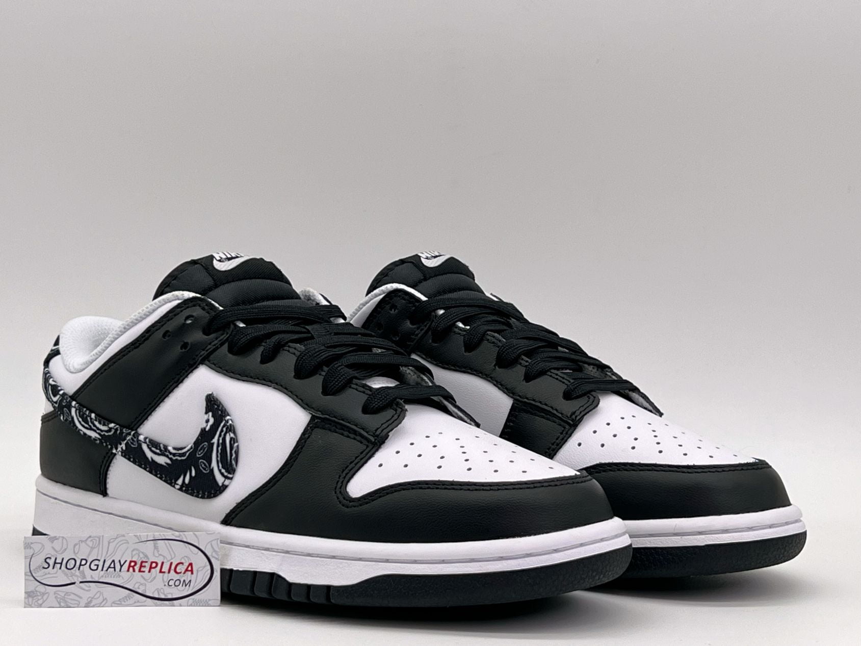 Giày Nike Dunk Low ‘Black Paisley’ Like Auth