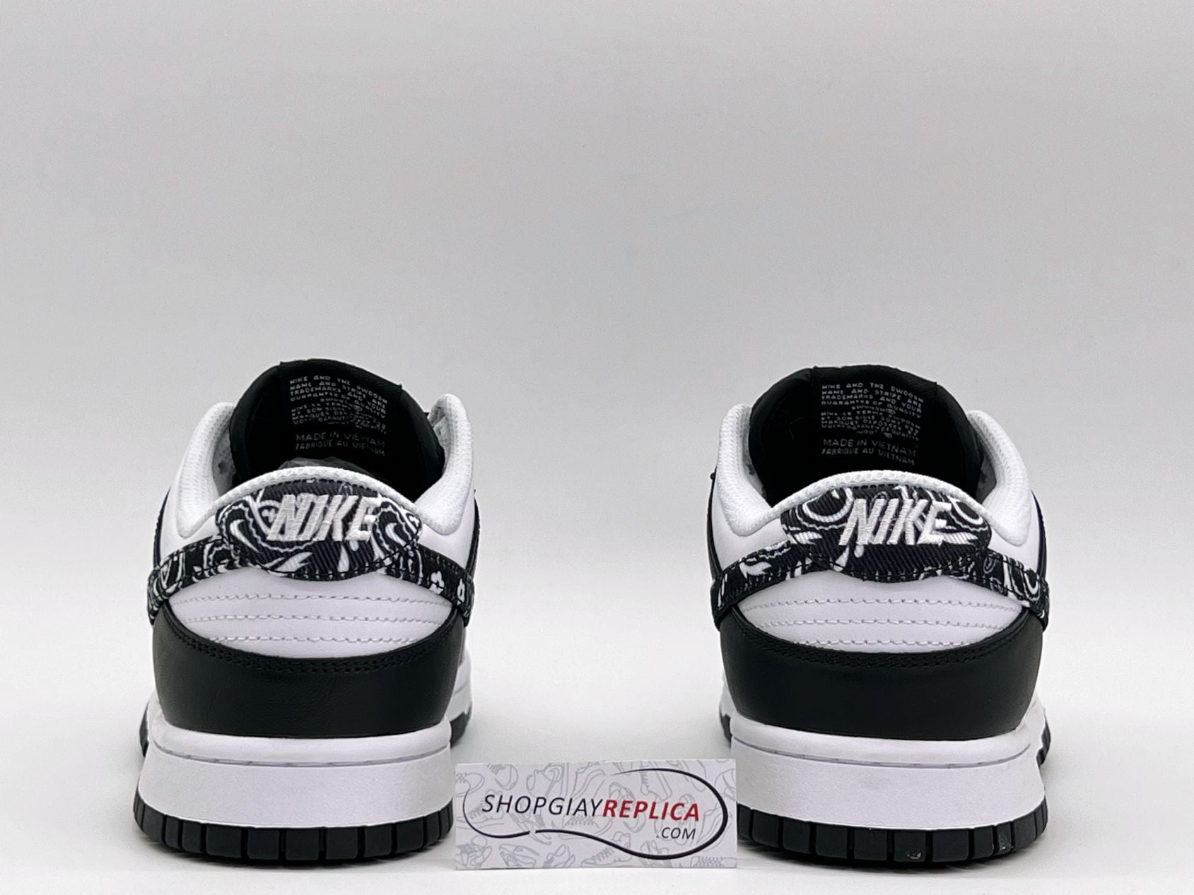 Giày Nike Dunk Low ‘Black Paisley’ Like Auth