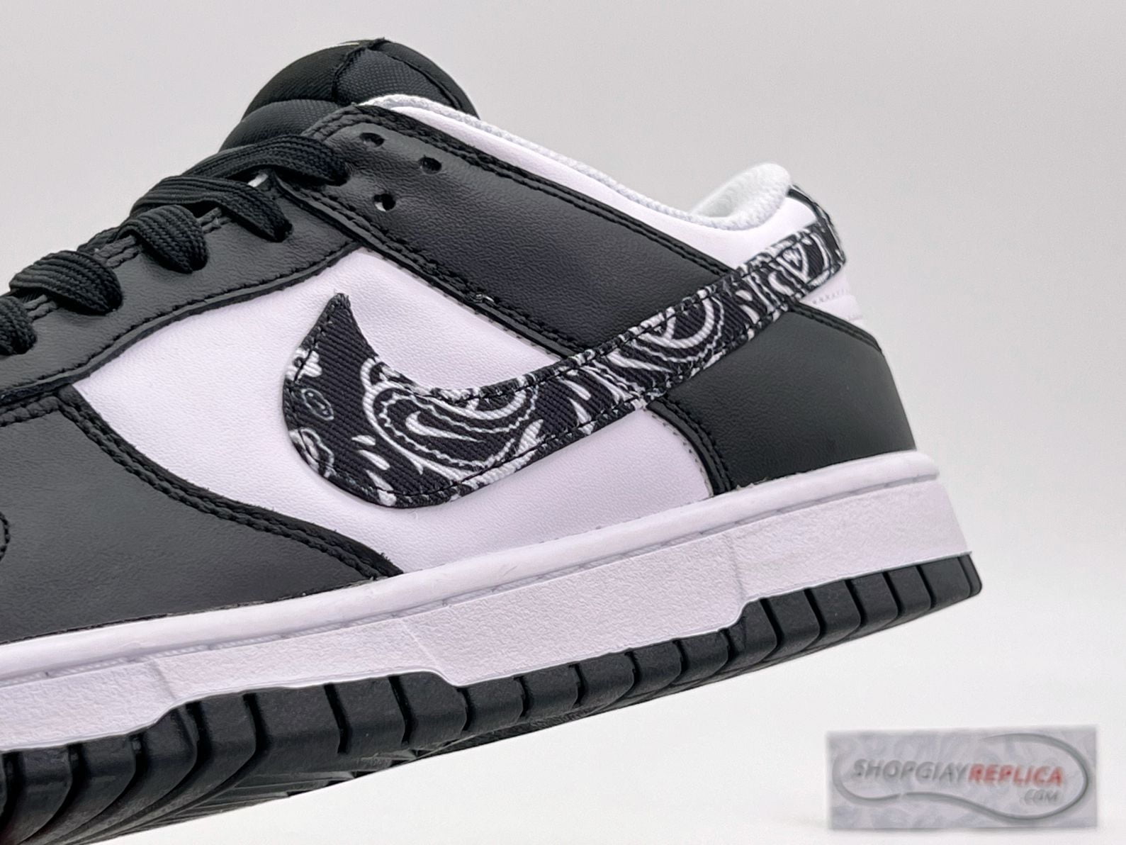 Giày Nike Dunk Low ‘Black Paisley’ Like Auth