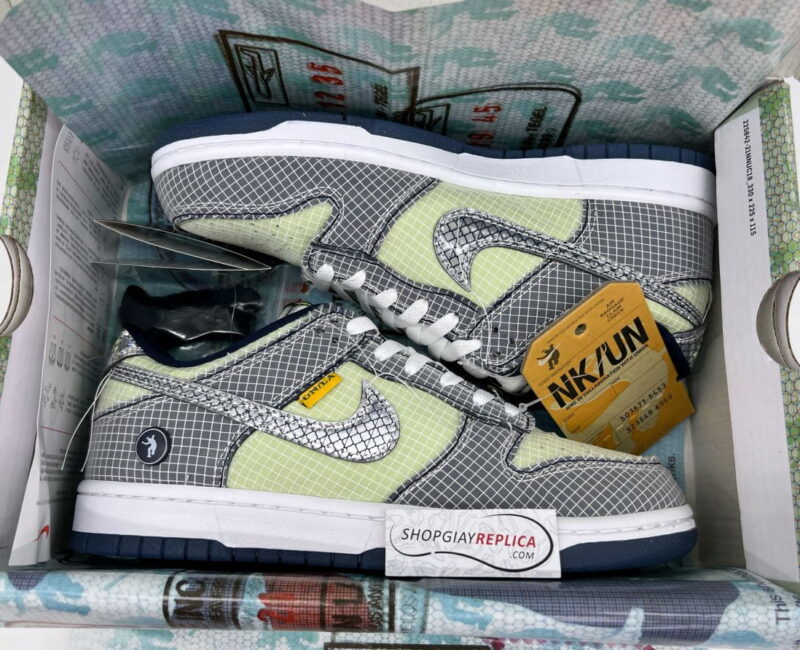 Giày Nike Dunk Low Union Passport Pack Pistachio Like Auth