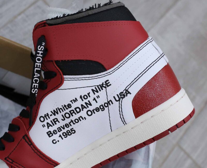 Giày Nike Air Jordan 1 Off White Chicago Like Auth