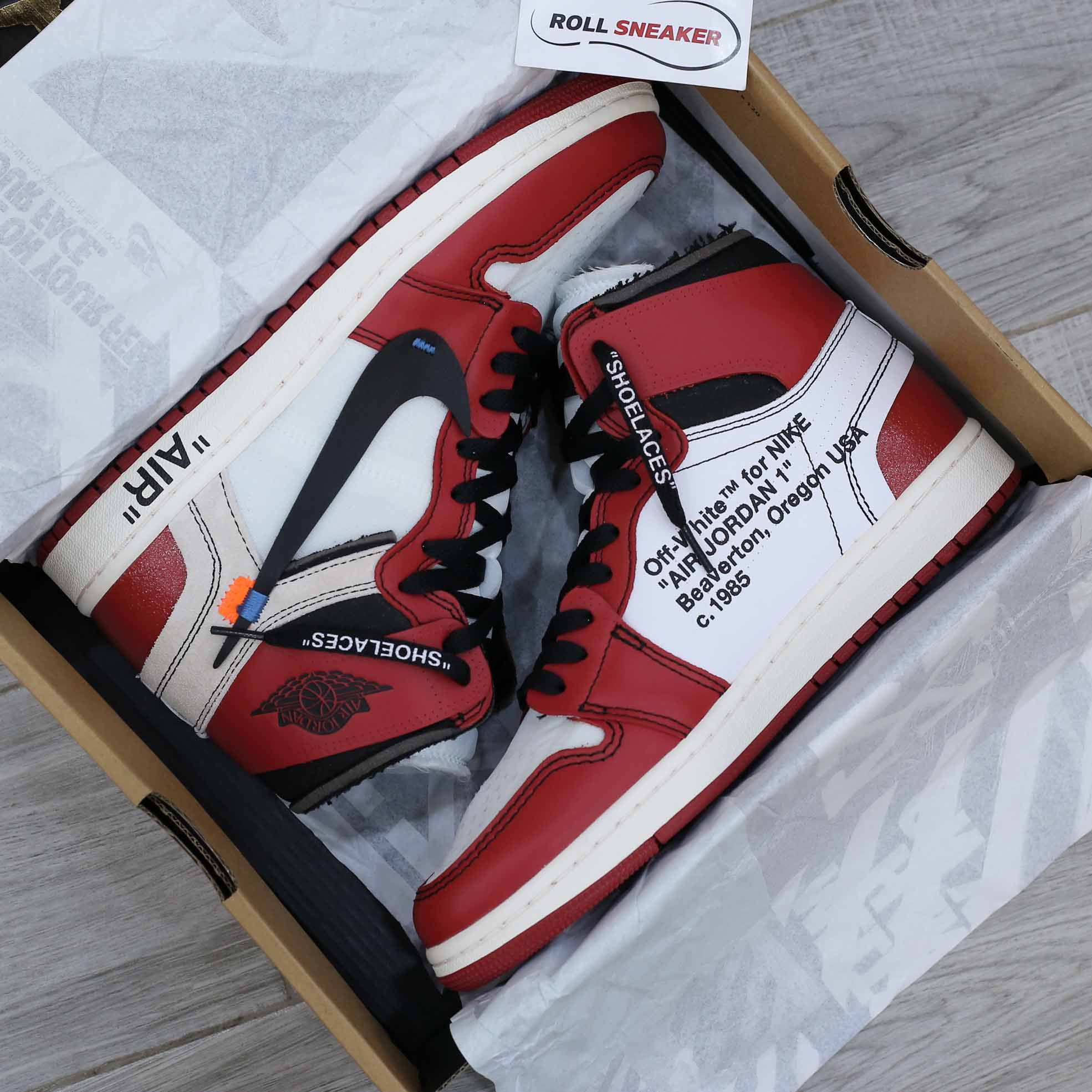 Giày Nike Air Jordan 1 Off White Chicago Like Auth