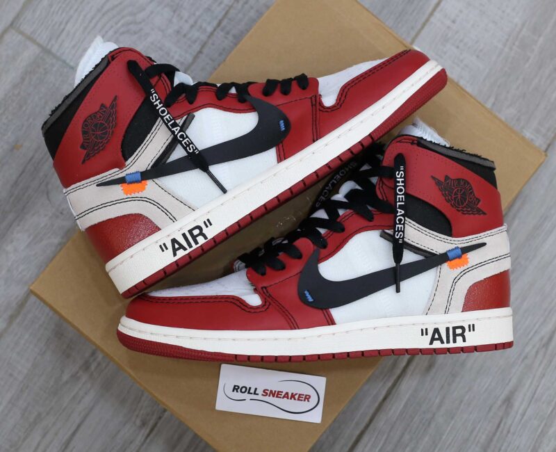 Giày Nike Air Jordan 1 Off White Chicago Like Auth