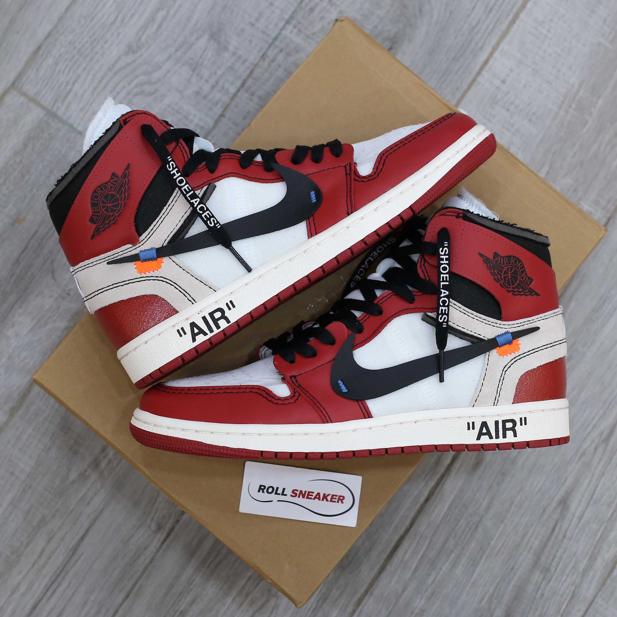 Giày Nike Air Jordan 1 Off White Chicago Like Auth