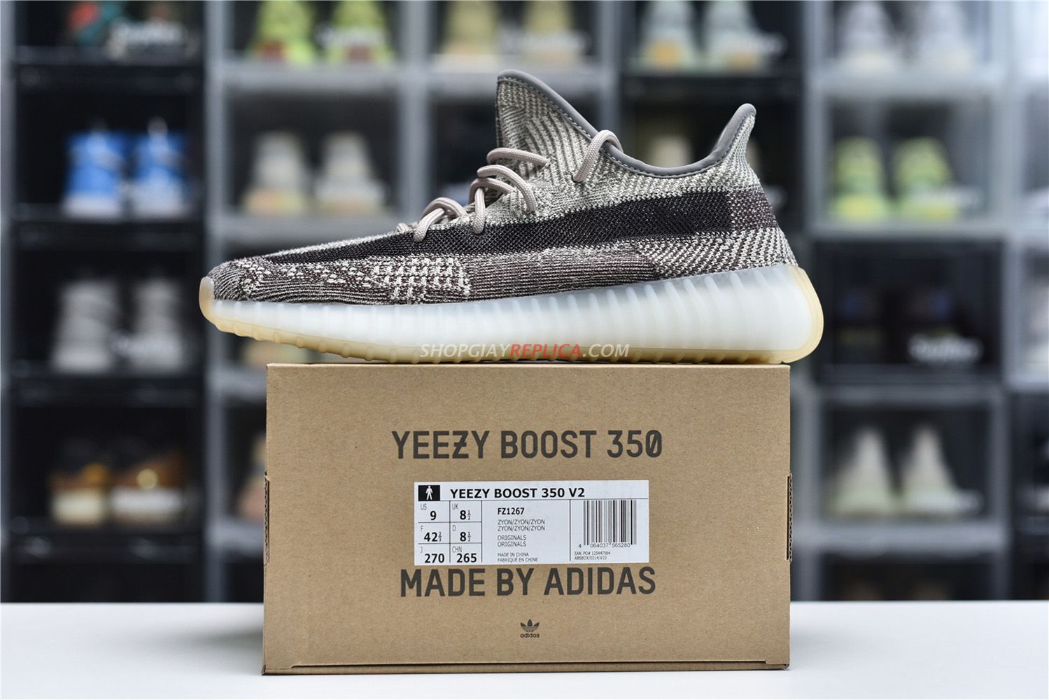 Giày Adidas Yeezy 350 V2 ‘Zyon’ rep 1:1