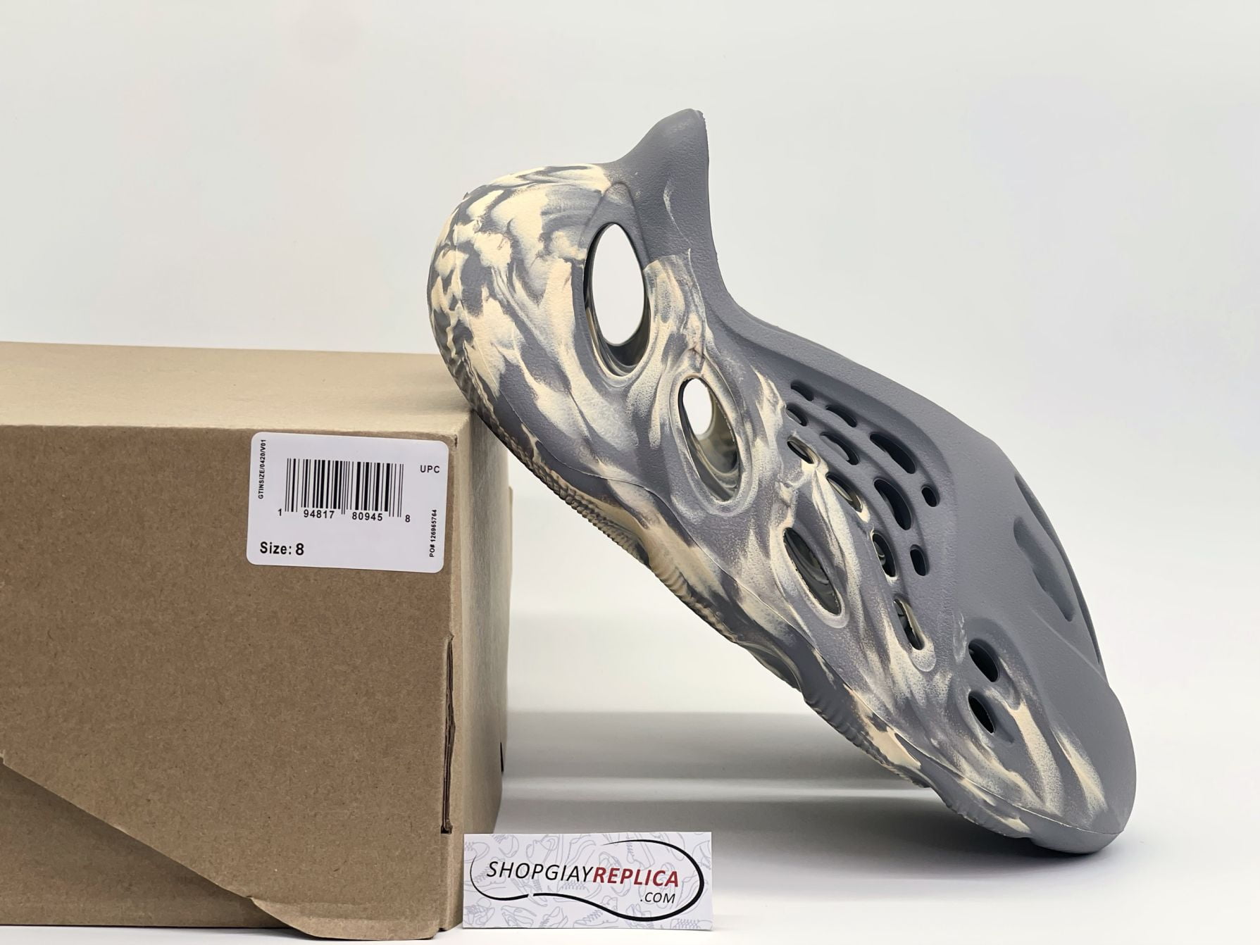 Giày Adidas Yeezy Foam Runner ‘MXT Moon Grey’ rep