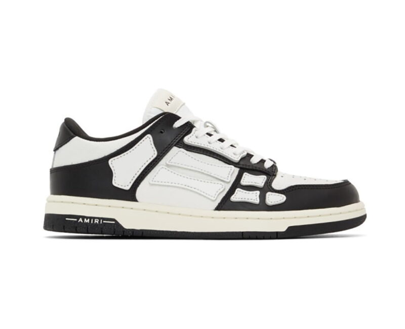 Giày Amiri Skel Top Low 'Black White' Like Auth