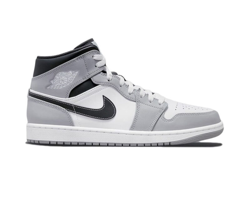 Giày Nike Air Jordan 1 Mid Light Smoke Grey Anthracite