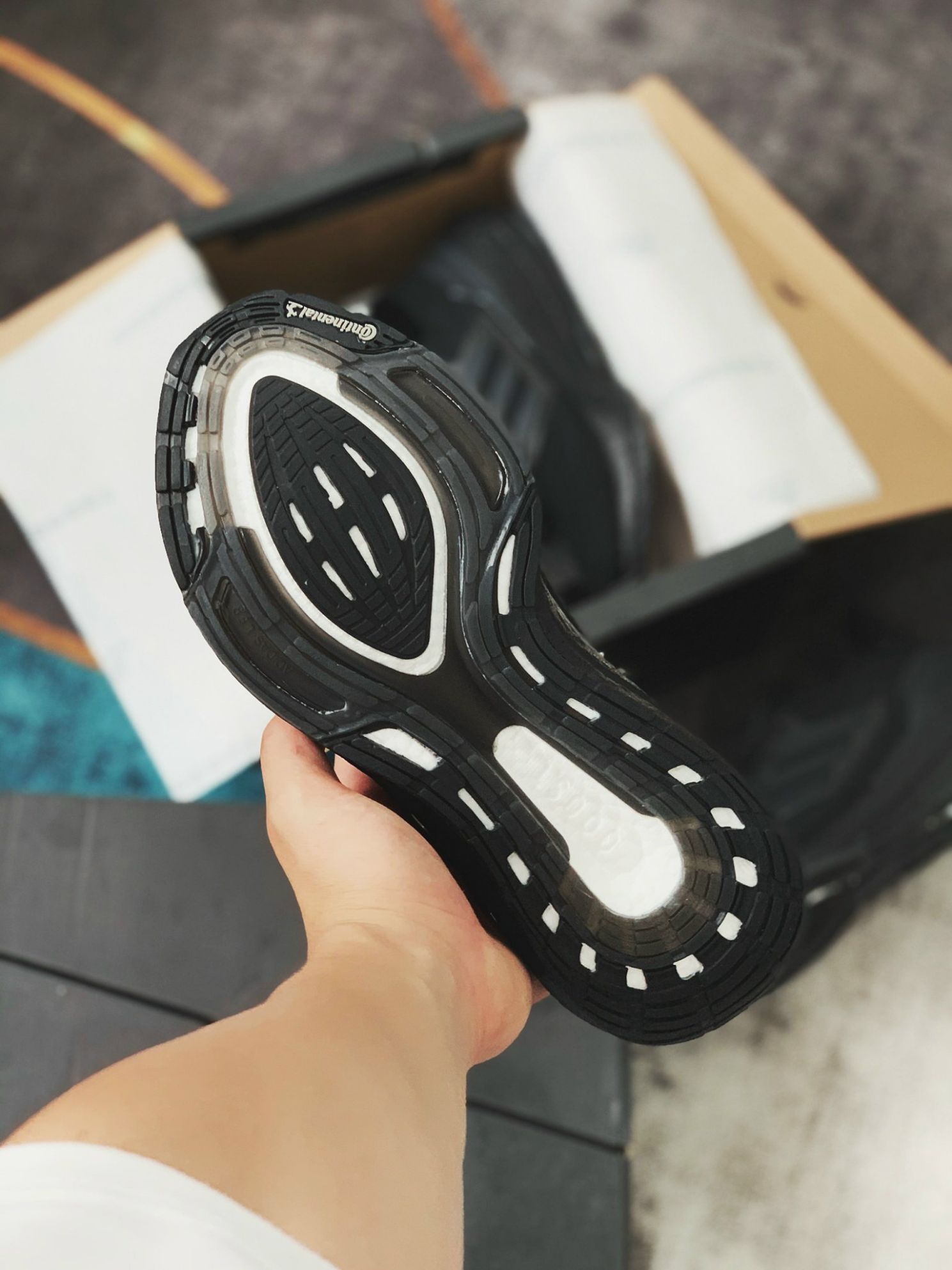 Giày Adidas Ultra Boost 21 Triple Black Đen rep 1:1