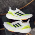 Giày Adidas Ultra Boost 21 White Solar Yellow rep 1:1