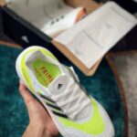 Giày Adidas Ultra Boost 21 White Solar Yellow trắng xanh rep 1:1