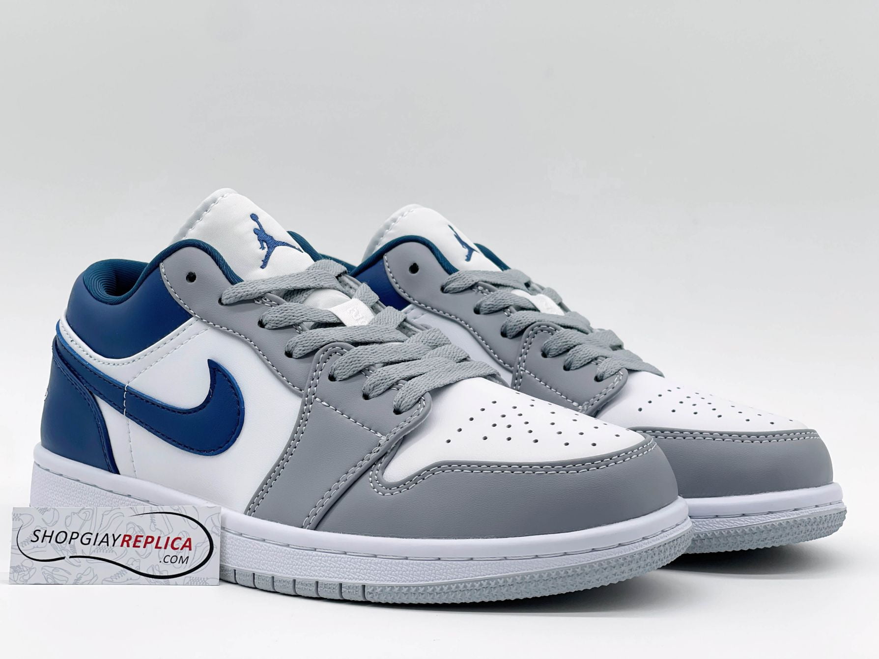Giày Nike Air Jordan 1 Low 'French Blue' rep 1:1