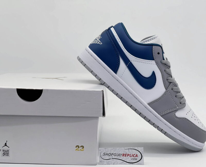 Giày Nike Air Jordan 1 Low 'French Blue' rep 1:1