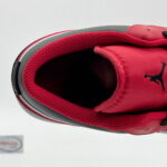 Giày Nike Air Jordan 1 Low ‘Reverse Black Toe’ đen đỏ Rep 1:1