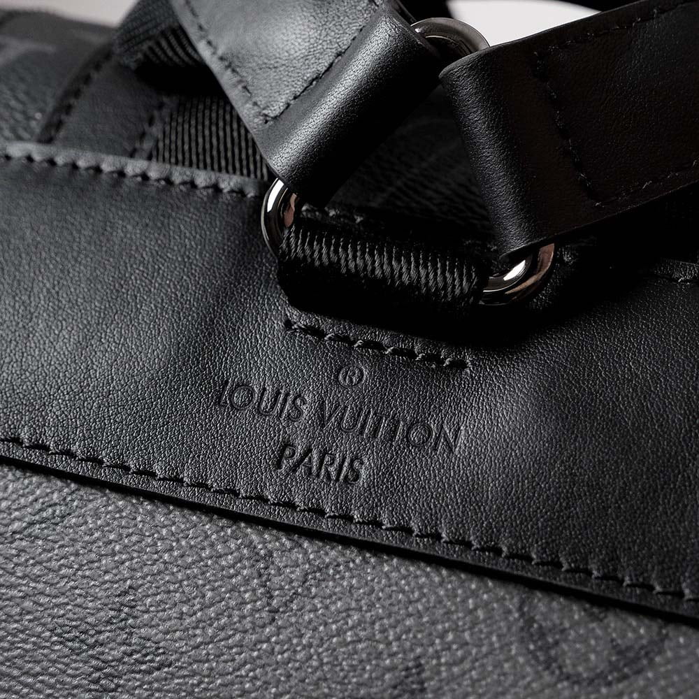 Balo Louis Vuitton Christopher MM Monogram Eclipse Siêu Cấp