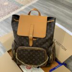 Balo Louis Vuitton Trio Backpack Nâu Monogram Siêu Cấp