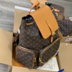 Balo Louis Vuitton Trio Backpack Nâu Monogram Siêu Cấp