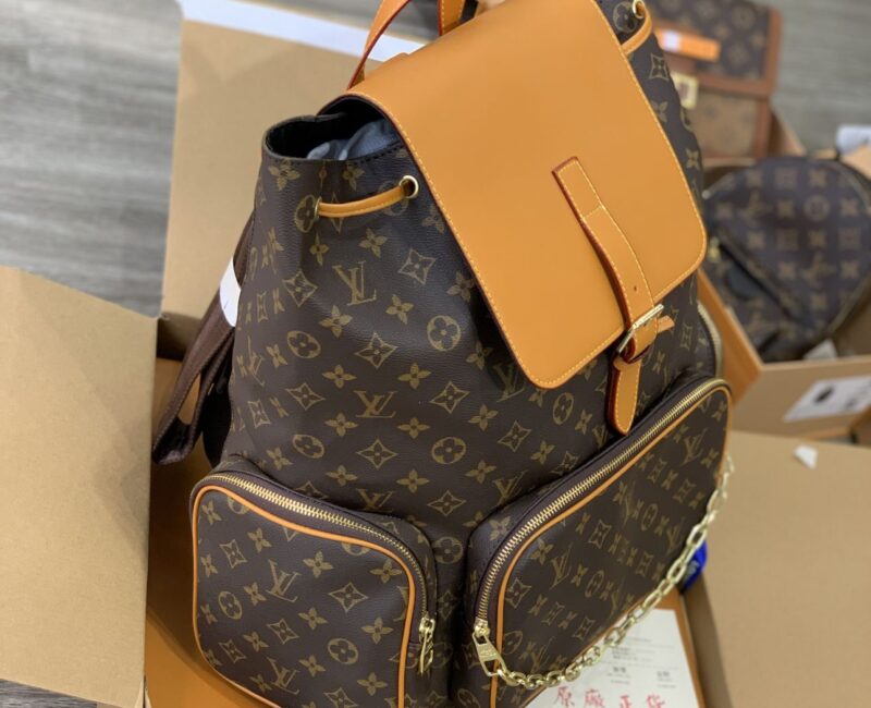 Balo Louis Vuitton Trio Backpack Nâu Monogram Siêu Cấp