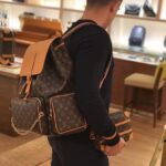 Balo Louis Vuitton Trio Backpack Nâu Monogram Siêu Cấp