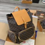 Balo Louis Vuitton Trio Backpack Nâu Monogram Siêu Cấp