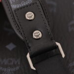 Balo MCM Stark Side Studs in Visetos Black Smalll