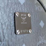 Balo MCM Stark Side Studs in Visetos Black Smalll